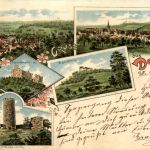 Gruss aus Donzdorf - Litho