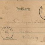 Gruss vom Hohentwiel und aus Sachsen - Litho