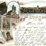 Gruss aus Säckingen - Litho