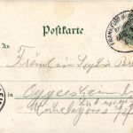 Gruss aus Weinheim - Litho