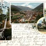 Gruss aus Urach - Litho