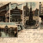 Gruss aus Nürnberg - Litho