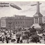 Angst der Londoner vor dem Zeppelin