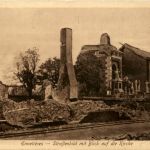 Ennetieres - Strassenbild mit Blick auf die Kirche