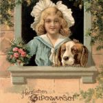 Geburtstag - Kind - Prägekarte