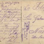 Abgedeckter Eingang zum Schützengraben