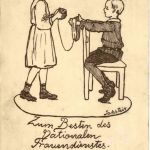 Zum besten des nationalen Frauendienstes