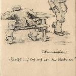 Künstlerkarte R. Blumenschein