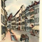 Freiburg - Künstlerkarte