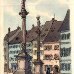Freiburg - Künstlerkarte