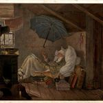 Künstlerkarte C. Spitzweg