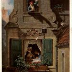 Künstlerkarte C. Spitzweg