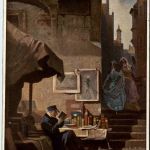 Künstlerkarte C. Spitzweg