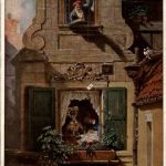 Künstlerkarte C. Spitzweg