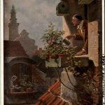 Künstlerkarte C. Spitzweg