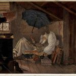 Künstlerkarte C. Spitzweg