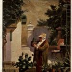 Künstlerkarte C. Spitzweg
