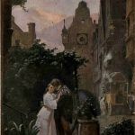 Künstlerkarte C. Spitzweg