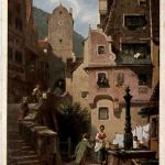 Künstlerkarte C. Spitzweg