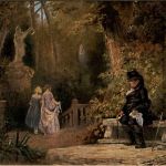 Künstlerkarte C. Spitzweg