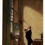 Künstlerkarte C. Spitzweg