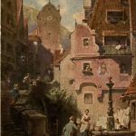 Künstlerkarte C. Spitzweg