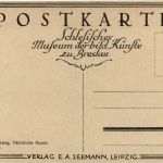 Künstlerkarte C. Spitzweg
