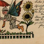 Soldat als Schmetterling