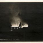 Limburg a d Lahn - Brand des Schlosses 1929