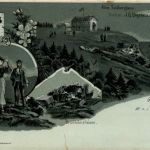 Gruss vom Feldberg - Litho