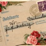 Neujahr - Zahlkarte