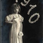 Neujahr - Jahreszahl 1910