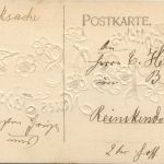 Neujahr - Jahreszahl 1908