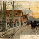 Bruxelles - Bois de la Cambre - Litho