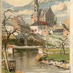 Rochefort - Hotel de Ville - Litho