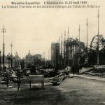 Bruxelles Exposition - L Incendie des 1910