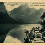 Eisenerz/Steiermark - Leopoldsteiner See - Blick auf den Pfaffenstein