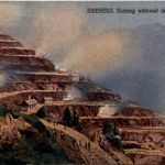 Eisenerz/Steiermark - Erzberg während der Sprengzeit