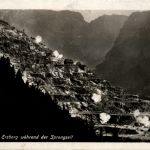 Eisenerz/Steiermark - Erzberg während der Sprengzeit