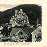 Aflenz/Steiermark - Kurort Aflenz - Thörl mit der Ruine Schachenstein