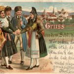 Gruss aus dem Schlitzer Land - Litho