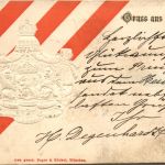 Gruss aus Hessen - Litho