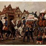Hessen - Hochzeitswagen - Künstlerkarte K. Mons