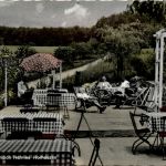 Terasse der Pension Hermes Horhausen
