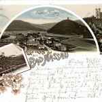 Gruss aus Bad Nassau - Litho