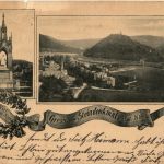 Gruss vom Steindenkmal Bad Nassau an der Lahn