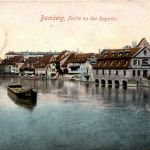 Bamberg - Partie an der Regnitz