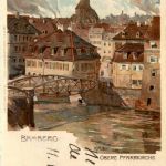 Bamberg - Obere Pfarrkirche Litho K. Mutter