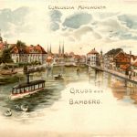 Gruss aus Bamberg Litho
