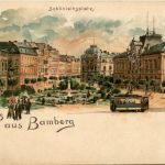 Gruss aus Bamberg - Litho